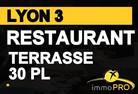 EMPLACEMENT N&deg;1 RESTAURANT EN ANGLEGaine de 350 mmTer... 378000 69003 Lyon