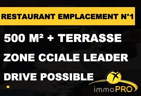&Eacute;tablissement de restauration situ&eacute; sur un emplacemen... 432000 26000 Valence
