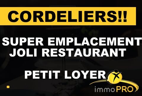 Au coeur des CORDELIERS ce restaurant très bien situé... 208000 69002 Lyon