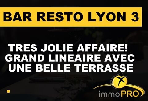 Bel établissement de bar restaurant. Sur Lyon 3 à déc... 324000 69003 Lyon