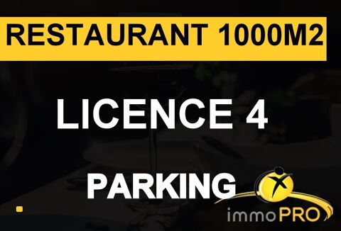 BAR RESTAURANT 1000M2 PARKING PRIVATIF!Emplacement id... 690000 69400 Villefranche