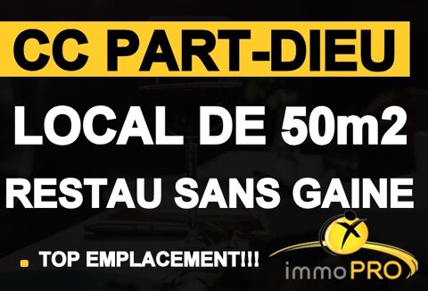 Opportunit&eacute; tr&egrave;s rare dans le centre commercial de la... 50000 69003 Lyon