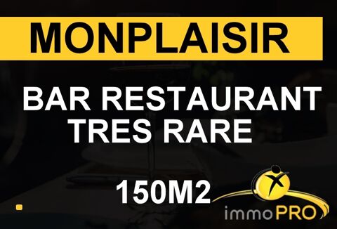 BAR RESTAURANT DE 150 M2 SUR MONPLAISIR TRES RARE!Emp... 399000 69008 Lyon