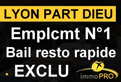 Emplacment N°1, au coeur du quartier d'affaire de la ... 125000 69006 Lyon