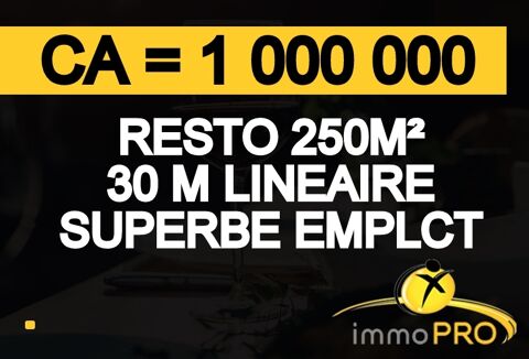 C.A 1 000 000 , restaurant de 250 m² avec 30 mètre d... 699000 69007 Lyon