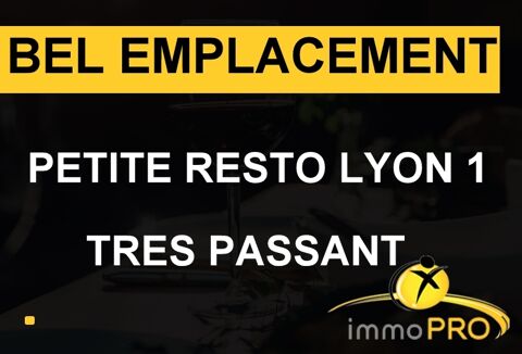 Tr&egrave;s bel emplacement sur  Lyon 1!!A voir ce joli loca... 34000 69001 Lyon