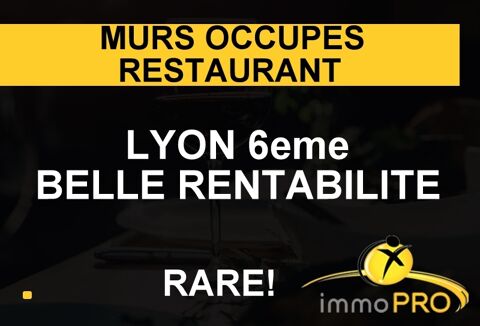 POUR INVESTISSEURS MURS OCCUPES LYON 6!A voir rapidem... 215000 69006 Lyon