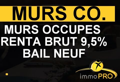 Local commercial occup&eacute; &agrave; 100 % par un monolocataire ... 143000 18000 Bourges