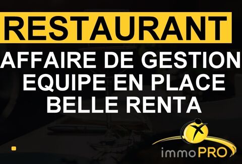 Tr&egrave;s belle affaire de restauration C'est une affaire ... 345000 69007 Lyon