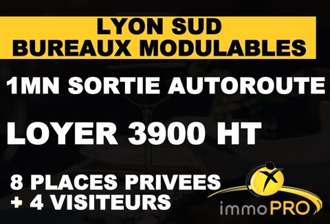 A louer avec droit d'entr&eacute;e : immeuble ind&eacute;pendant en... 99000 69360 Ternay