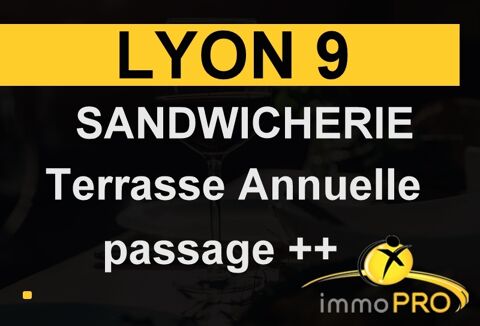 Tr&egrave;s belle affaire de restauration sandwicherie.Un em... 150000 69009 Lyon