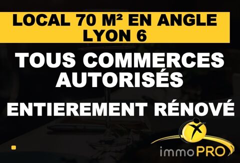Local en angle ultra lumineux avec 6 vitrines sur plu... 28640 69006 Lyon