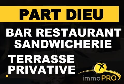 BAR RESTAURANT SANDWICHERIE LYON 3Sur un axe privilig... 218000 69003 Lyon