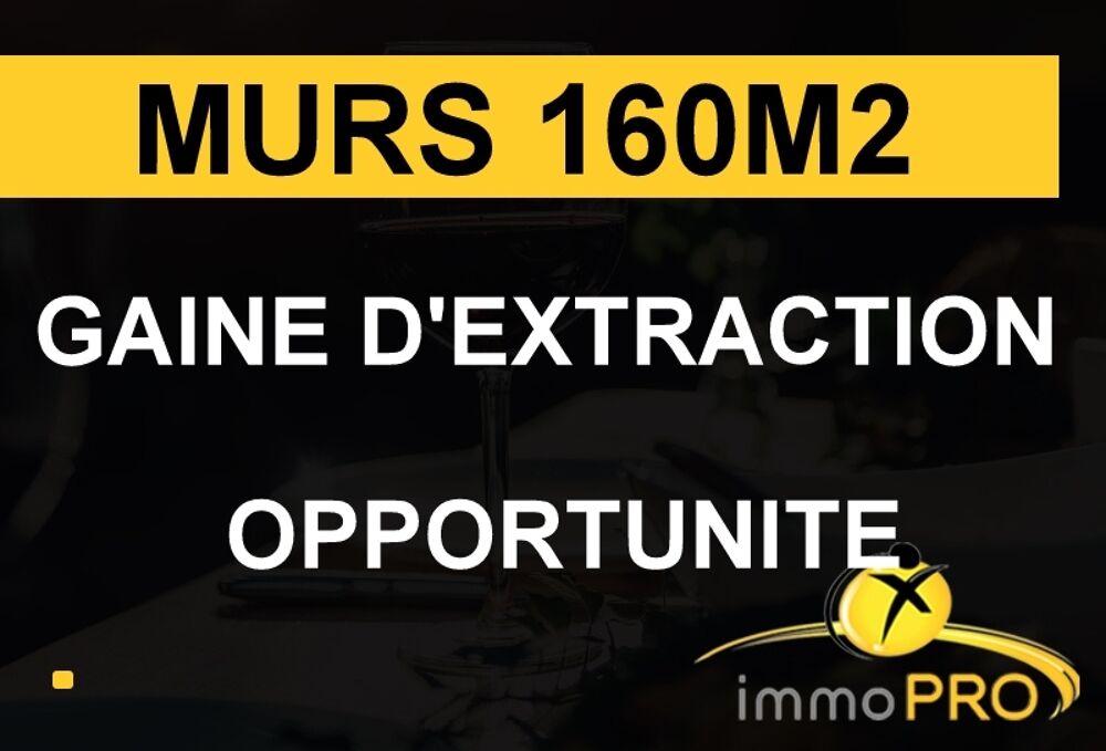   Vente / Local Commercial - 160 m² 