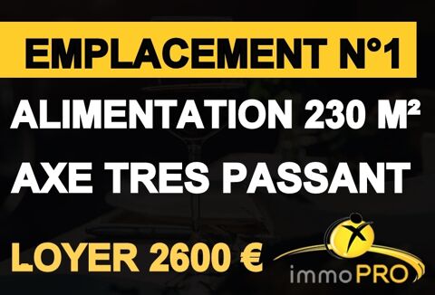 Commerce alimentaire  - Emplacement n&deg;1, axe tr&egrave;s pas... 299000 73200 Alberville