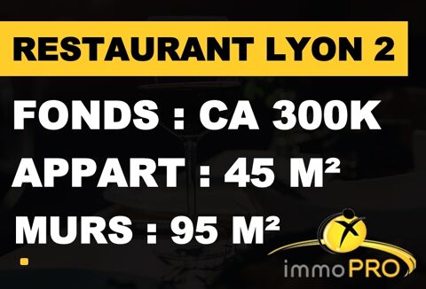 Restaurant clé en main en Presqu'île.50 couverts   me... 456000 69002 Lyon