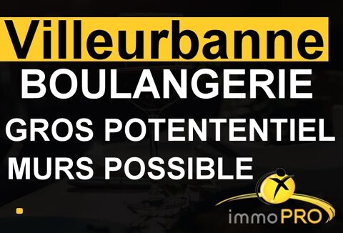 A developper !Boulangerie de quartier idéalement situ... 154000 69100 Villeurbanne