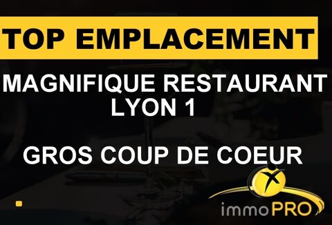 Magnifique affaire coup de coeur!! Ce restaurant sur ... 252000 69001 Lyon