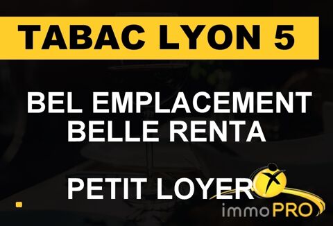 A vendre- Tabac presse Lyon 5 bel emplacement!Tabac p... 356000 69005 Lyon