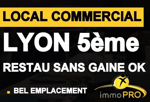 Local commercial &agrave; louer &agrave; Lyon 5Emplacement rare sur... 7900 69005 Lyon
