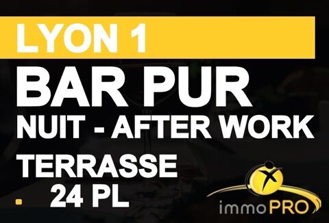 BAR PUR EN PRESQU'ILE !!TERRASSE ANNUELLE 24 PLACESA ... 324000 69001 Lyon