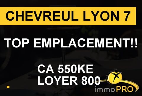 BELLE AFFAIRE QUARTIER CHEVREUL!A voir rapidement ce ... 130000 69007 Lyon