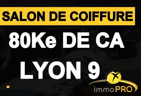 SALON DE COIFFURE &agrave; LYON 9Un bail neuf sera sign&eacute; ave... 78000 69009 Lyon