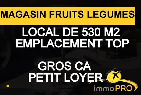 GROSSE RENTA!!Très joli magasin magasin de fruits et ... 1026000 69520 Givors