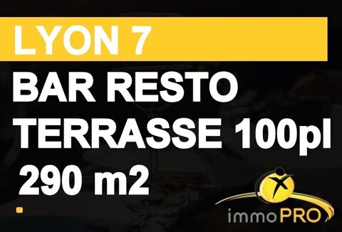 RESTAURANT 290 m2TERRASSE 100 PLACES   1OO PLACES INT... 756000 69007 Lyon