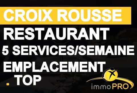 RESTAURANT DE CHARME A LA CROIX ROUSSE !!Cette affair... 137000 69004 Lyon