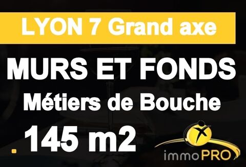 MURS ET FONDS TOUS COMMERCES !!Sur un axe tr&egrave;s passan... 496000 69007 Lyon