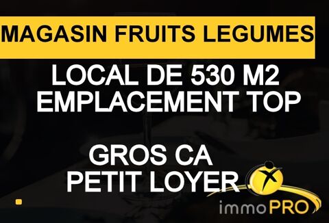 GROSSE RENTA!!Très joli magasin magasin de fruits et ... 665000 69520 Givors