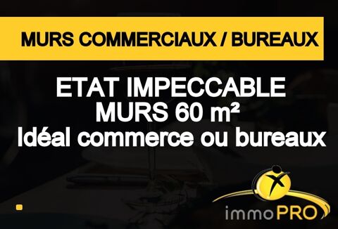 MURS COMMERCIAUX/BUREAUX de 60 m&sup2; id&eacute;alement situ&eacute; en... 132000 69300 Caluire et cuire