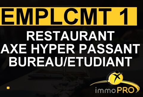 TRES BELLE AFFAIRE DE RESTAURATION EMPLACEMENT N&deg;1 SU... 299000 69007 Lyon