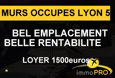 INVESTISSEURS MURS OCCUPES!Lyon 5 très bien placés mu... 270000 69005 Lyon