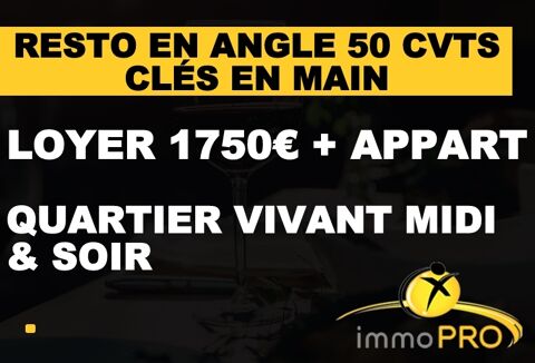 Restaurant clé en main en Presqu'île.50 couverts   te... 198000 69002 Lyon