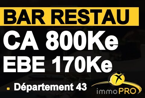 Emplacement num&eacute;ro 1 pour ce bar restaurant situ&eacute; en ... 540000 42000 Saint etienne