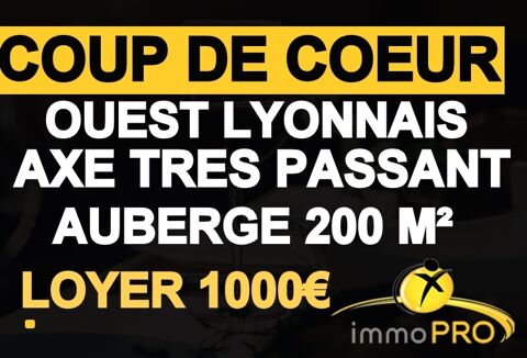 Superbe restaurant  de 200 m&sup2; situ&eacute;e sur un axe tr&egrave;s ... 324000 69670 Vaugneray