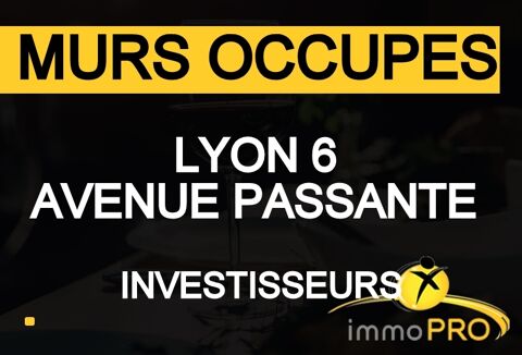 Murs occupés Lyon 6Pour investisseurs à voir rapideme... 108000 69006 Lyon