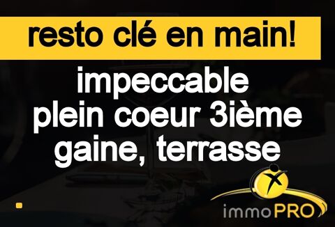 Joli restaurant cl&eacute;s en mains situ&eacute; au coeur du 3&egrave;me ... 119000 69003 Lyon