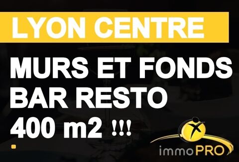 EXCEPTIONNEL !!!!!MURS ET FONDS400 M2 EN PRESQU'ILELI... 2330000 69001 Lyon