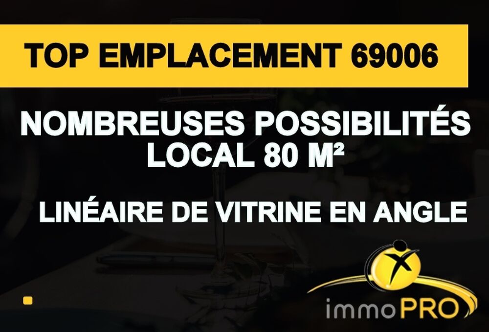   Vente / Local Commercial - 80 m² 