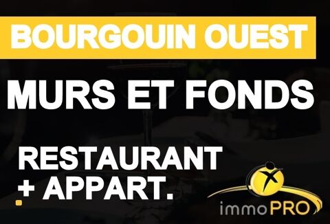 MURS ET FONDS SUR CE MAGNIFIQUE RESTAURANTOuvert seul... 570000 38300 Bourgoin jailleu