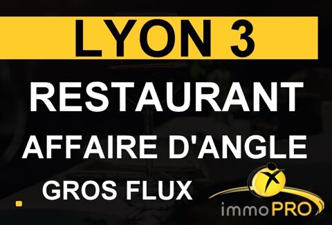 Restaurant situé dans une zone à forte fréquentation.... 185000 69003 Lyon