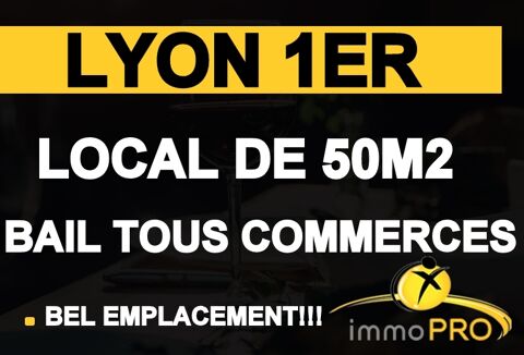 Local commercial id&eacute;alement situ&eacute; &agrave; deux pas de la pl... 68000 69001 Lyon
