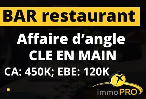 Bar restaurant sur secteur demand&eacute;.Affaire d'angle cl... 430000 69004 Lyon