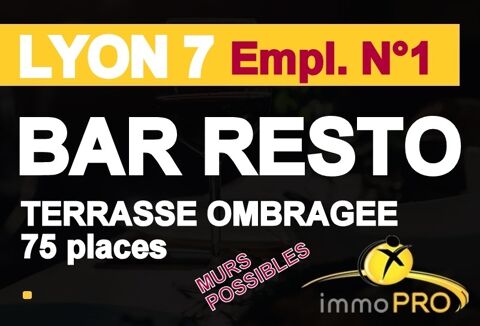 Bar restaurant exceptionnel dans le 7 !!D'une surface... 625000 69007 Lyon
