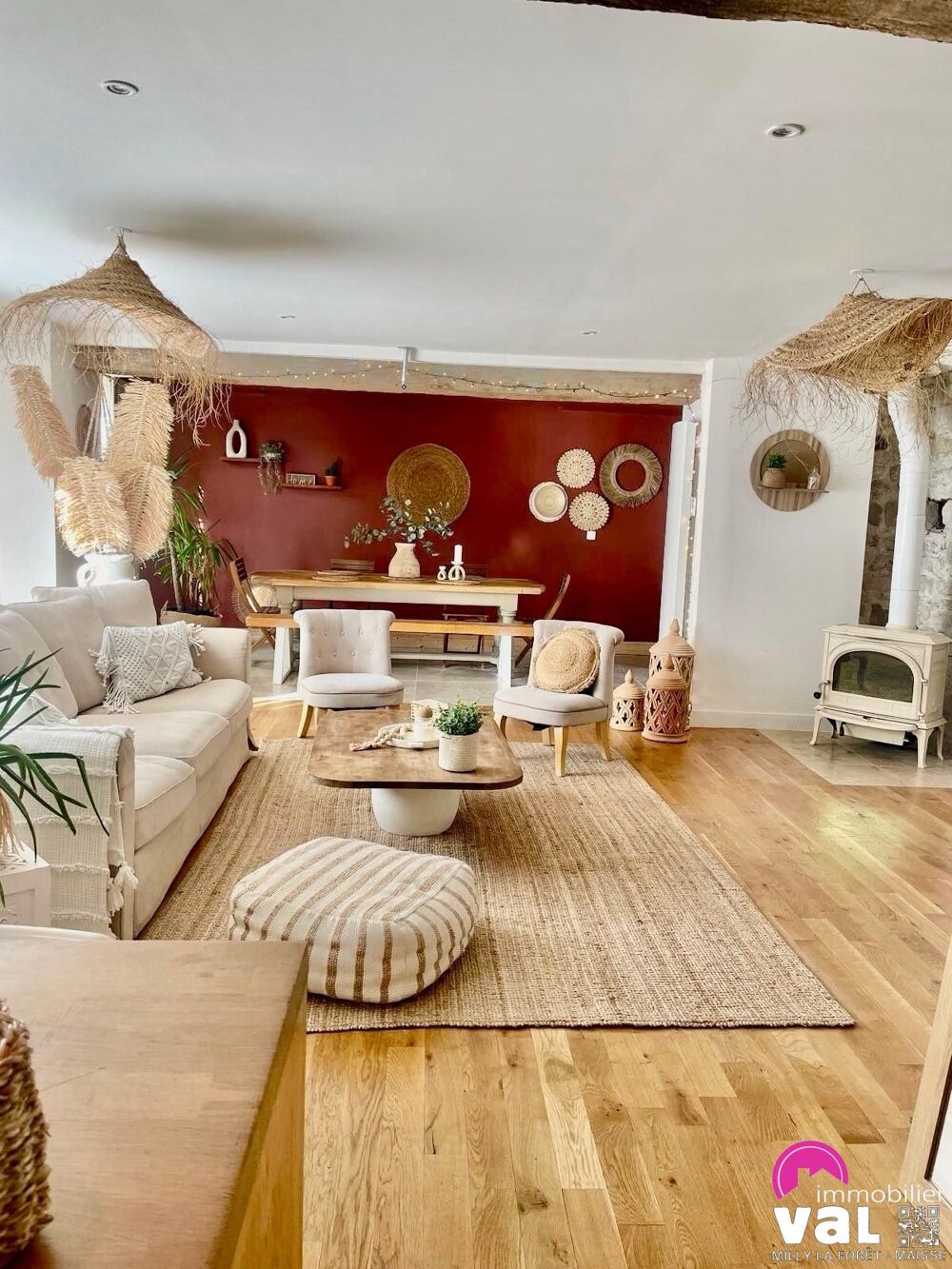 vente Maison - 5 pièce(s) - 130 m² D'Huison-Longueville (91590)