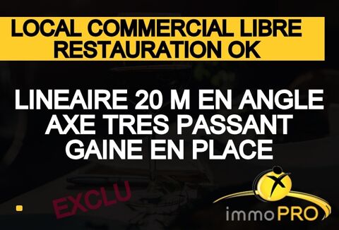 local &agrave; louer RESTAURATION OK! Gaine d&eacute;j&agrave; en place, g... 15000 69530 Brignais