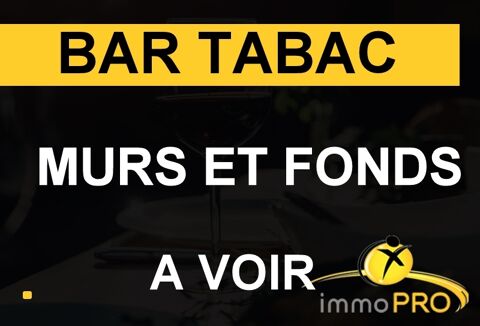 BAR TABAC MURS ET FONDS.Possibilité de restauration.B... 264000 38090 Villefontaine